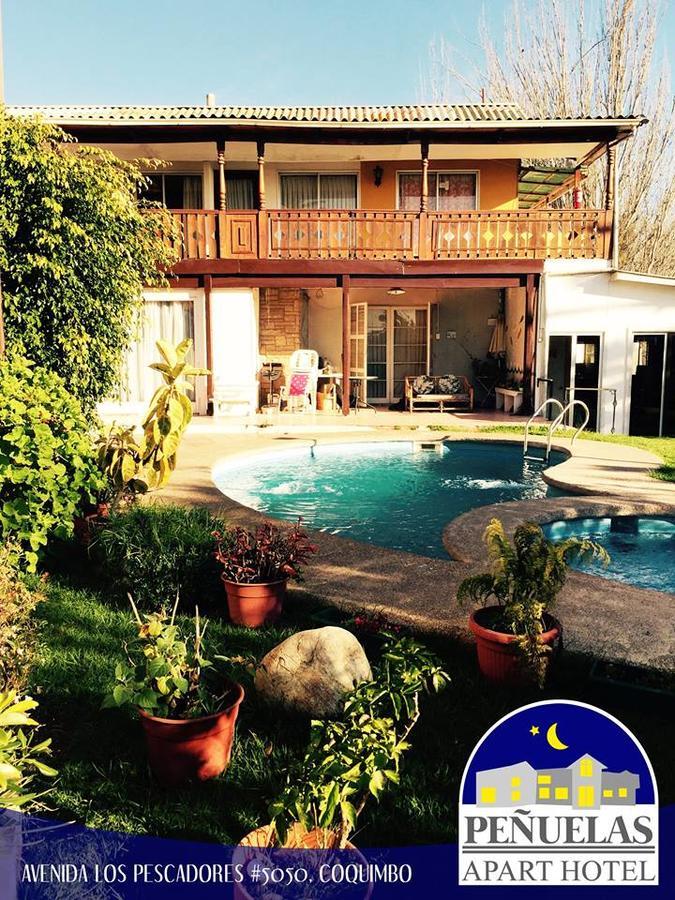 Apart Hotel Penuelas Coquimbo Bagian luar foto